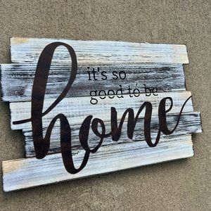 It’s so good to be home Wall Art